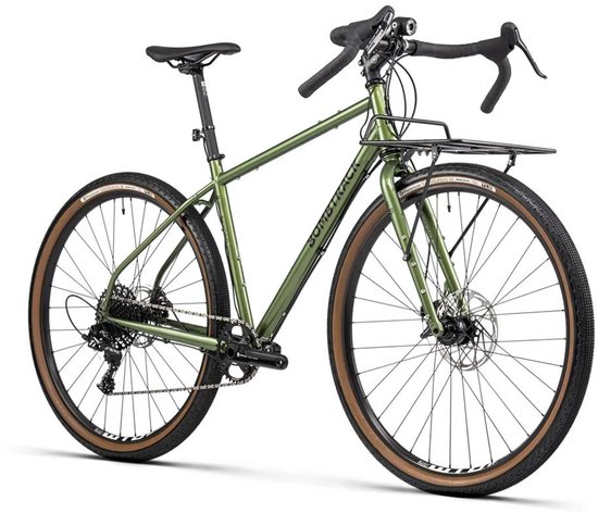 Bombtrack - Beyond 2 - Expedition Touring Fiets - Bikepacking Adventure Bike - Metallic Groen - Maat L 52 cm
