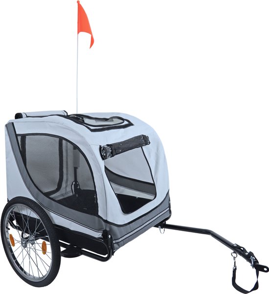 Boon Fietskar Runner 2 Grijs/Grijs Black Edit van Merkloos