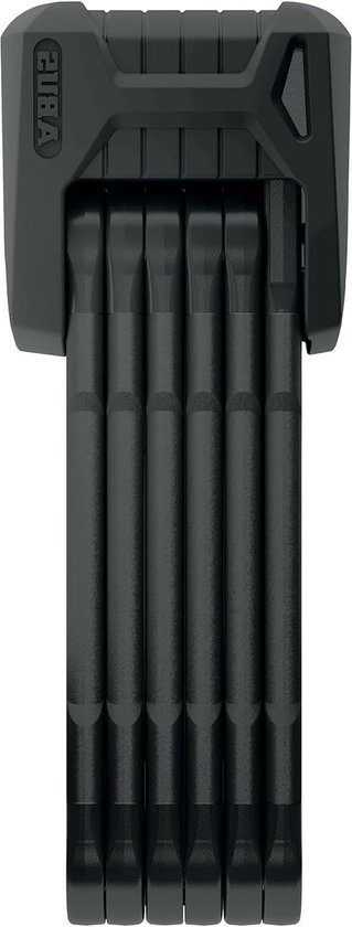 Bordo Granit XPlus 6500/85 ST vouwslot met slotetui - fietsslot van gehard staal - beveiligingsniveau 15 - 85 cm - Zwart - gehard staal - vouwslot Fatbike slot van ABUS