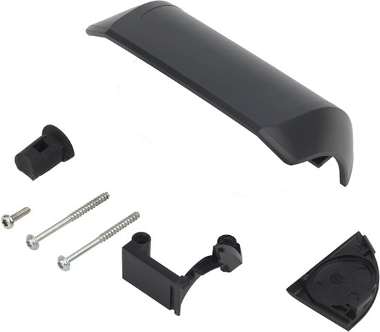 Bosch Accuhouderset - bagagedrager accu - antraciet van Bosch