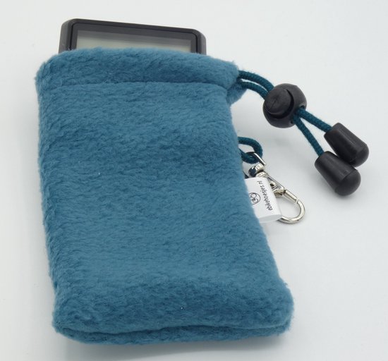 Bosch DLX Kiox/Kiox 300/Intuvia 100/Shimano E6100/Shimano sc-en610-displayhoesjes-Turquoise-Fleece e-bike van Bosch