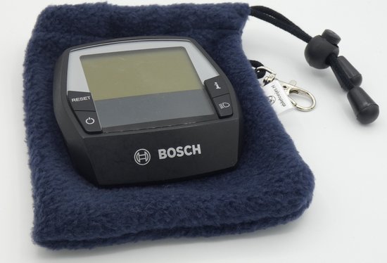 Bosch ebike display hoesje displayhoesje intuvia - Donker Blauw DLX - fleece van Bosch