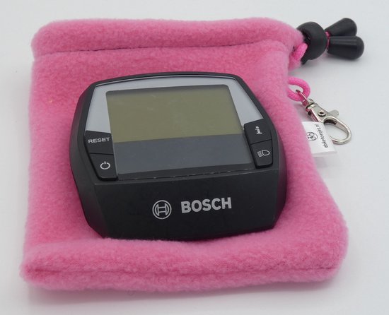 Bosch ebike display hoesje displayhoesje intuvia - Fuchsia DLX - fleece van Bosch