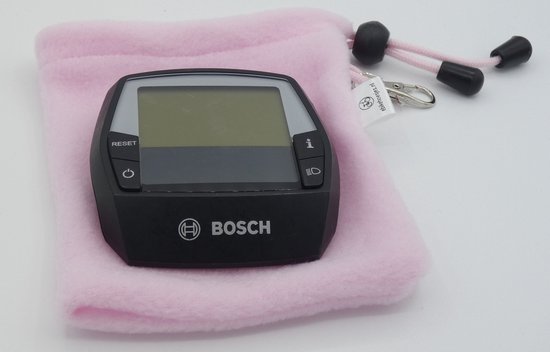 Bosch ebike display hoesje displayhoesje intuvia - Licht Roze DLX - fleece van Bosch
