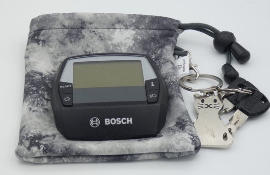 Bosch ebike display hoesje displayhoesje intuvia -space grijs - softshell dlx van Bosch