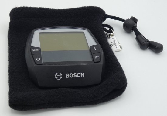 Bosch ebike display hoesje displayhoesje intuvia -Zwart DLX - fleece van Bosch