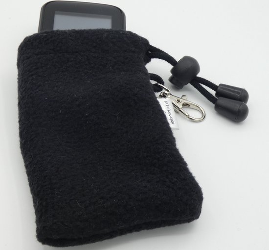 Bosch Kiox/Kiox 300/Intuvia 100/Shimano E6100-DLX-displayhoesjes-Zwart-Fleece e-bike van Bosch