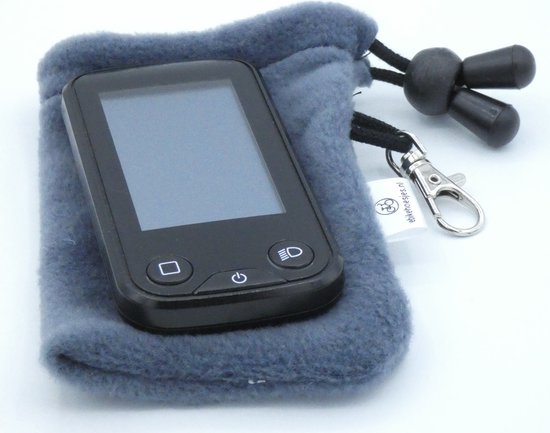 Bosch Kiox/Kiox 300/Intuvia 100/Shimano E6100/Shimano sc-en610/Shimano E6010-DLX-displayhoesjes-Lovens Zilver-Fleece e-bike van Bosch