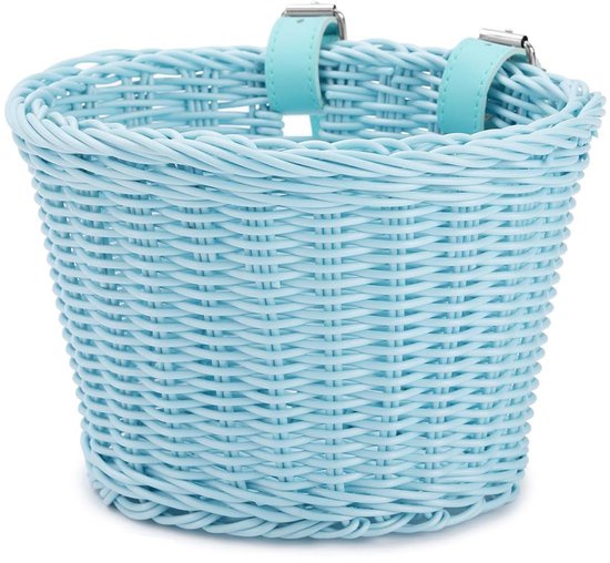 BOTC Fietsmandje Jongens & Meisjes - Fietsmand kinderfiets - Blauw van BOTC