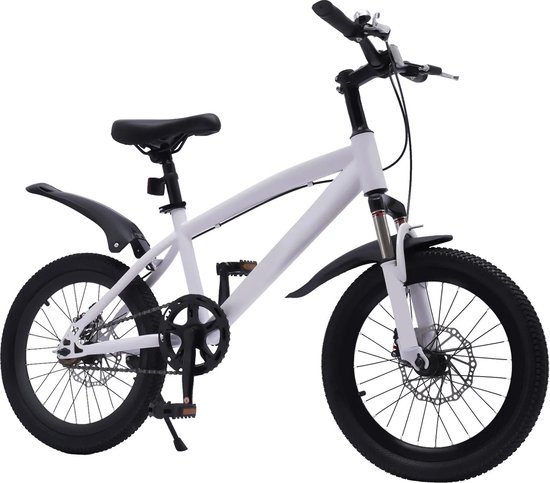 Botec kinderfiets 18 inch - Kinder fiets - kinderfietsen - verstelbaar in verbruik - draagkracht van 60kg van Botec
