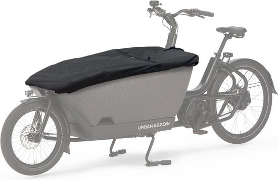Box cover Urban Arrow bakfiets - Bakhoes – Geschikt voor 2 wielbakfiets – A kwaliteit - Zwart van Urban Arrow