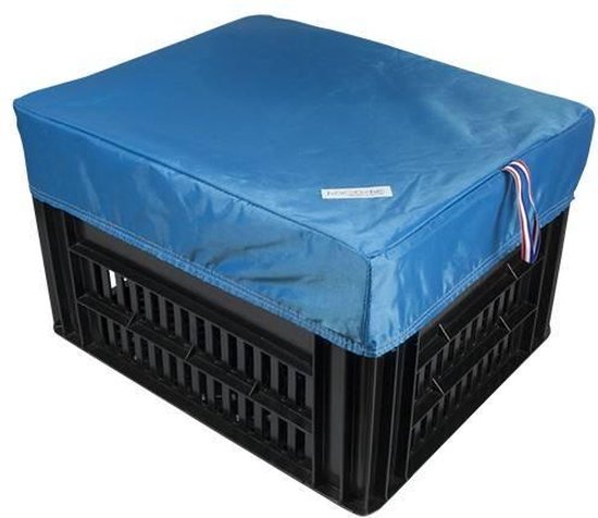 Box M Blauw voor Kerri Fietskrat van Basil