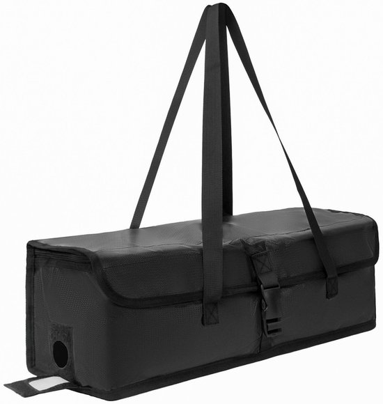 Brandwerende Accutas - 49 x 15 x 15 cm - Accutas voor fiets - Accuhoes Electrische Fiets of E-Bike - Hittebestendig accutas - Brandvertragend - Veilig Opslag en Transport van Merkloos