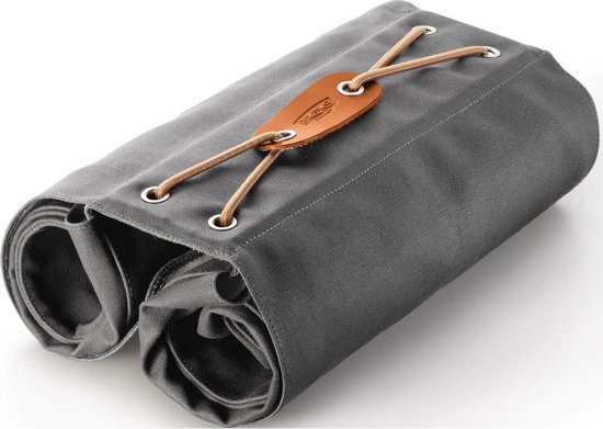 Brooks fietstas dubbel Brick Lane grijs bruin - TBB001GH van Brooks