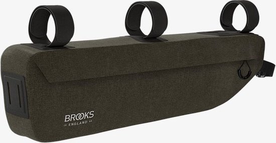 Brooks Scape Frame Bag Large Mud Green van Brooks