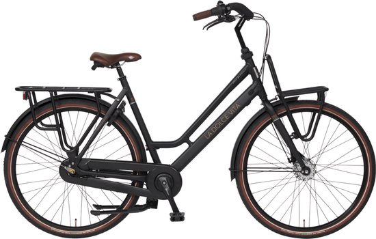 BSP La Dolce Vita - Moederfiets - 7 versnellingen - 57 cm - Onyx Black van Merkloos