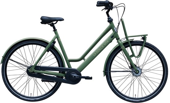 BSP La Dolce Vita Special - Dames Stadsfiets - 7 versnellingen - 57 cm - Emerald Green van Bsp