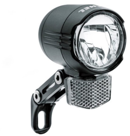Büchel Shiny 120 E-bike Koplamp - 120 Lux - 6-48V - Voorverlichting - Zwart