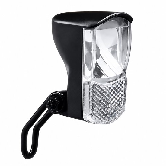 Büchel UNI LED Evo E-bike Koplamp - 40 Lux - 6-48V - LED Voorlicht - StVZO - Zwart