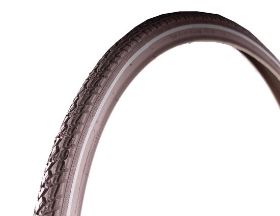 buitenband antilek 28 X 1 5/8 X 1 3/8 (37-622) bruin van Merkloos