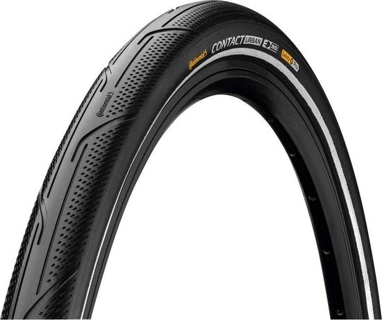 Buitenband Continental Contact Urban 28 x 1.60 / 42-622 mm - zwart met reflectie van Merkloos