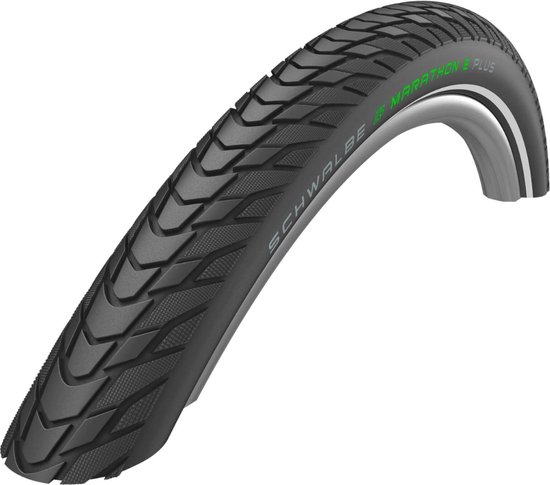 Buitenband Schwalbe Marathon E-Plus 28x1.50" / 40-622 mm - zwart met reflectie van Schwalbe