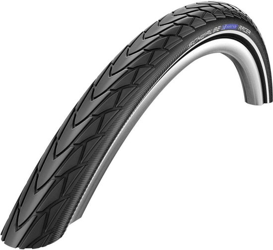 Buitenband Schwalbe Marathon Racer RaceGuard 28 x 1.50 / 40-622mm - zwart met reflectie