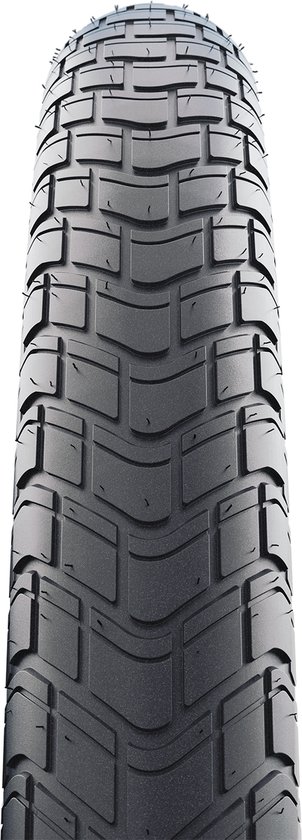 Buitenband Schwalbe Motion Big Apple RaceGuard - 20 x 2.00" / 50-406 - zwart met reflecterende strepen
