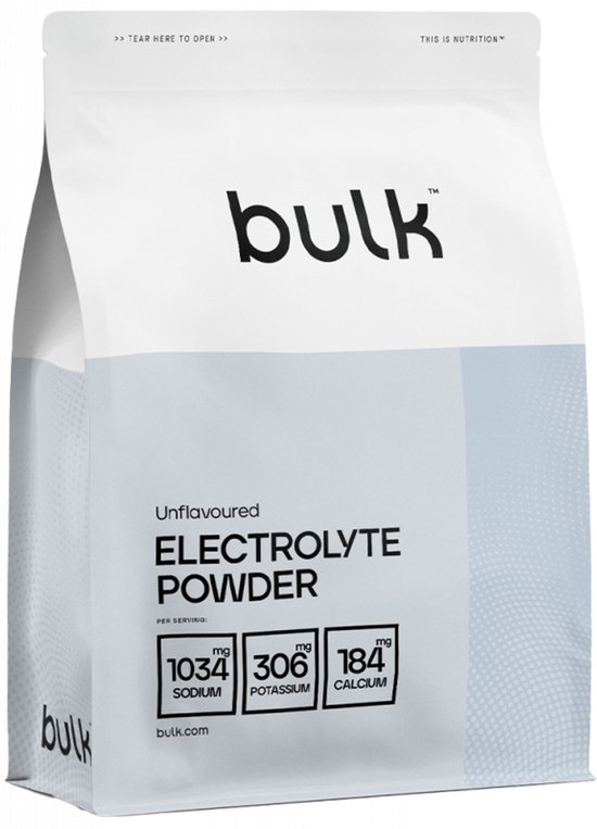 Bulk Electrolyte Powder (100g) Unflavoured - Energie & Uithoudingsvermogen - Elektrolyten