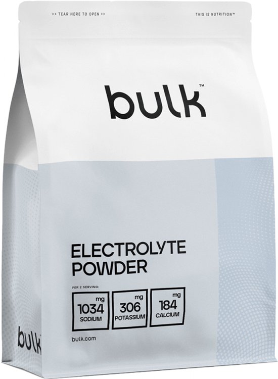 Bulk Electrolyte Powder (500g) Unflavoured - Energie & Uithoudingsvermogen - Elektrolyten