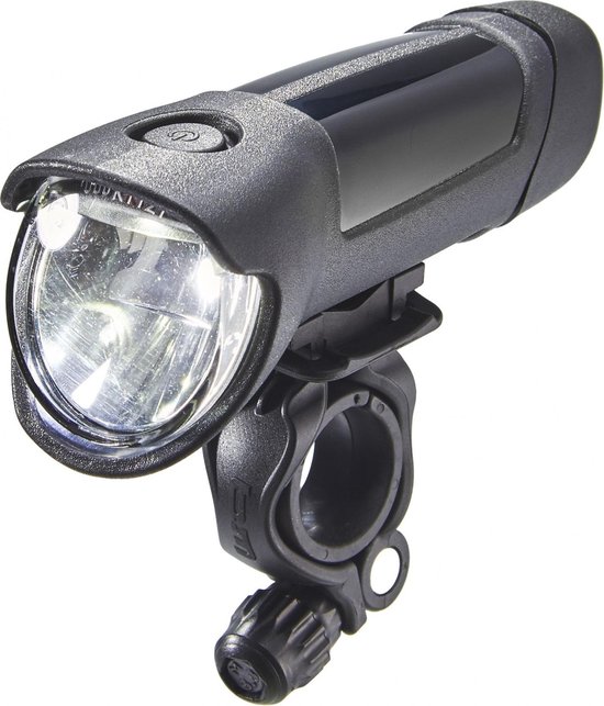 Busch & Müller IXON Fyre 30 Lux USB oplaadbare koplamp - zwart