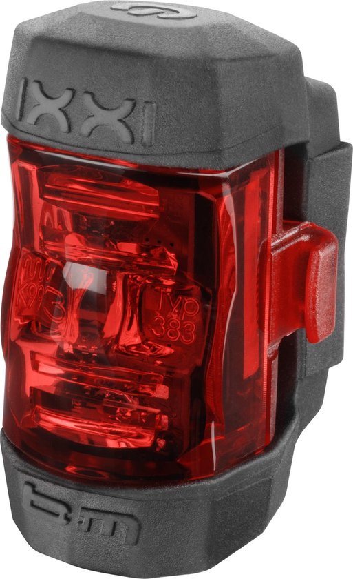 Busch & Müller - IXXI - Fietsachterlicht - Accu/Batterij - LED - USB Lader - Zwart