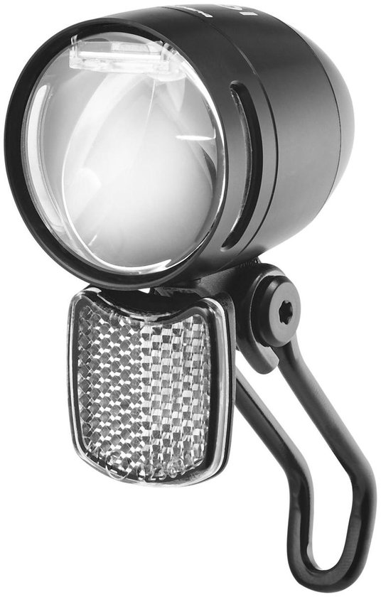 Busch + Müller Lumotec IQ-XS DC Fietsverlichting zwart/transparant