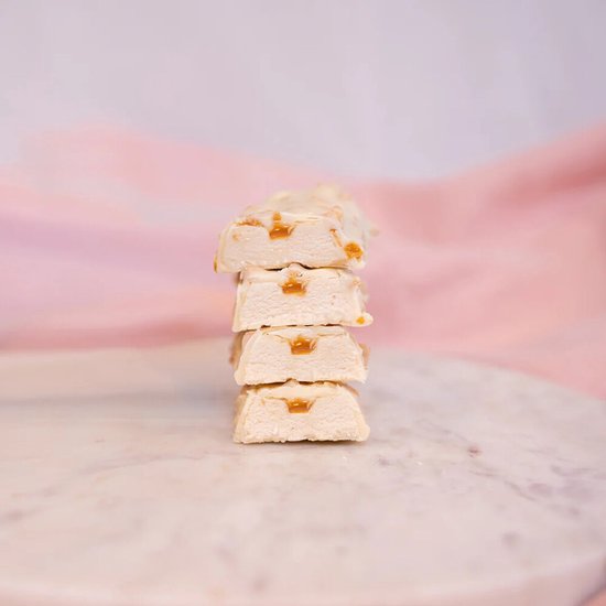 Cabau Lifestyle Protein Bar White Chocolate Caramel - 12 stuks van Merkloos