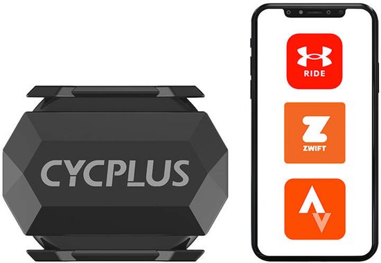 Cadans en snelheid sensoren ANT+ voor Garmin Wahoo Zwift Tacx Bryton Xoss Blackbird van Merkloos