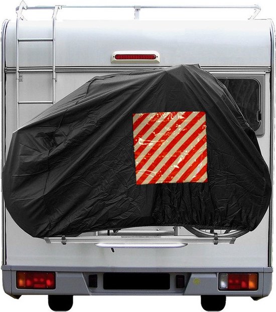 Caravan/camper fietsen beschermhoes 150 x 122 cm - Camper/caravan toebehoren/accessoires van Campking