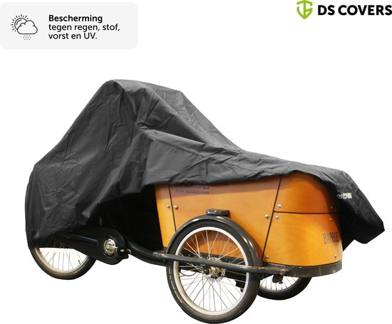 CARGO bakfietshoes van DS COVERS – Outdoor – Waterdicht – UV bescherming – 300D Oxford – geschikt voor 3 wielers – zonder regentent– Incl. Opbergzak van DS COVERS