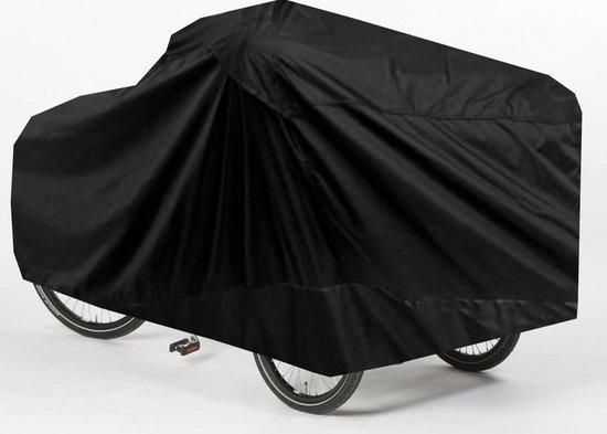 Cargo Bakfietshoes | Voor 3-wielers met regentent | Zwart | van Merkloos