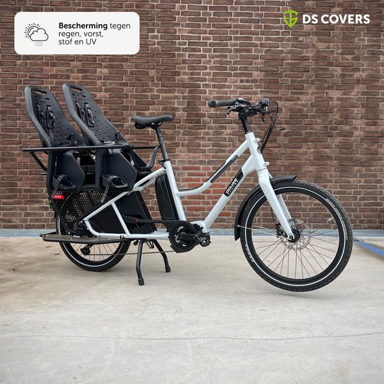CARGO LONGTAIL bakfietshoes van DS COVERS - Outdoor - Waterdicht - UV bescherming - 300D Oxford - geschikt voor Longtail 2 wielers - Incl. Opbergzak van DS COVERS