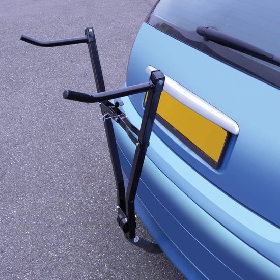 Carpoint Fietsdrager met kentekenplaathouder voor op Trekhaak van Carpoint