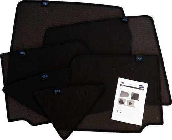 Carshades zonneschermen complete 6-delige set Mercedes Vito 5 deurs vanaf 2014 originele pasvorm van Cars