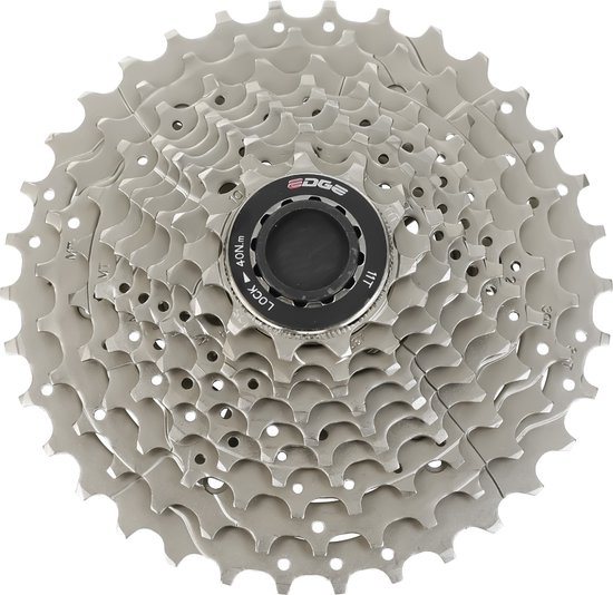 Cassette 10 speed Edge CSM6010 11-34T - zilver van Edge