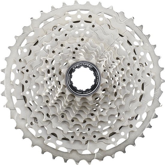 Cassette 11 speed Shimano Deore CS-M5100 11-51T van Merkloos
