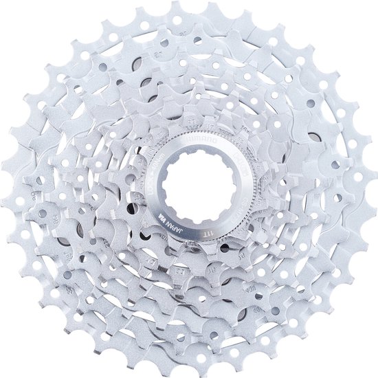 Cassette 9 speed Shimano Deore XT CS-M770 11-34T van Shimano