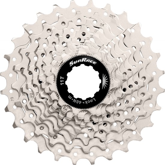 Cassette SunRace 10V 11-32 CSRS1 champagne van Merkloos