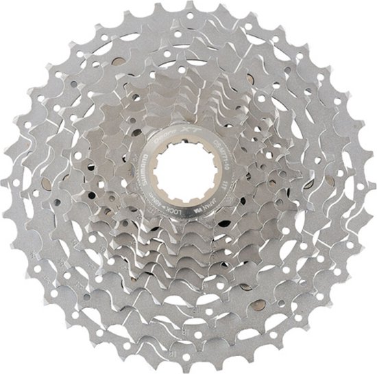 Cassette tandwiel 10-speed Shimano XT CS-M117 11-32T