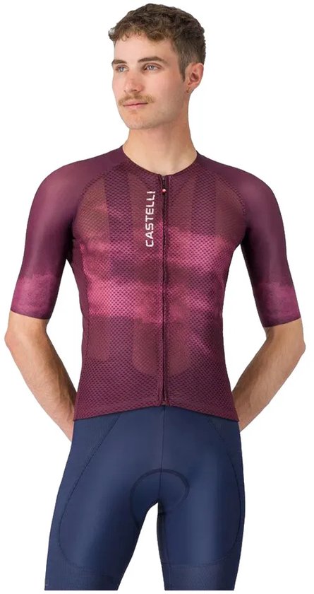Castelli Climber´s A/c Korte Mouw Wielertrui Paars M Man