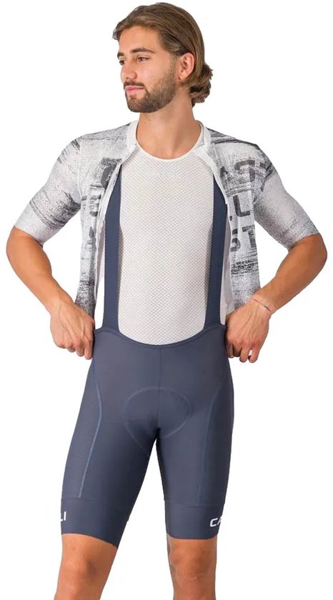 Castelli Competizione 2 Kit Fietsbroek Blauw,Grijs L Man