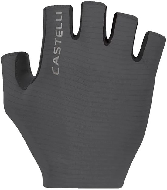 Castelli Espresso Korte Handschoenen Grijs M Man