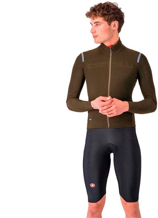 Castelli Omloop Thermal Fietsbroek Groen L Man